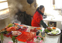 Chinese cooking art