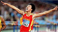 Liuxiang in Olympic Game