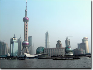 The Bund of Shanghai