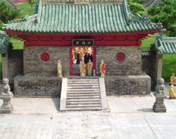 A temple inside the Splendid China